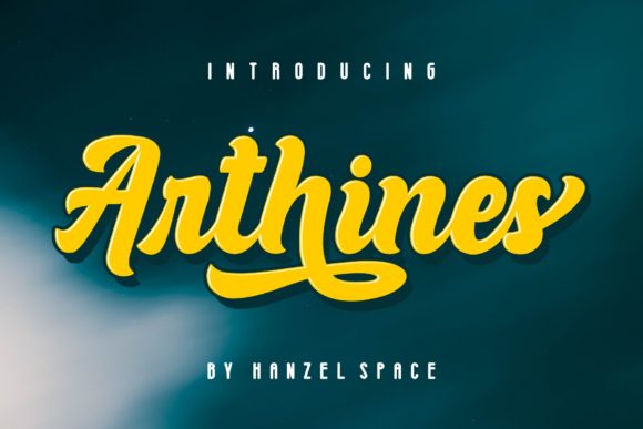 Arthines: A Handwritten Font That Elevates Editorial Design
