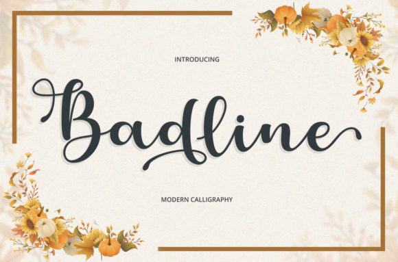 Badline Font Review: A Versatile Script for Campaign Creatives