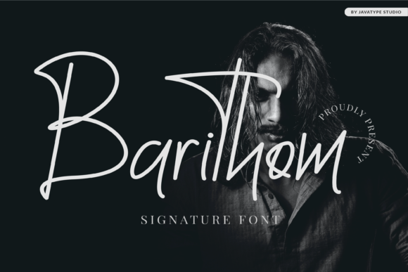 Barithom: A Delicate Script Font for Strong Campaign Impact