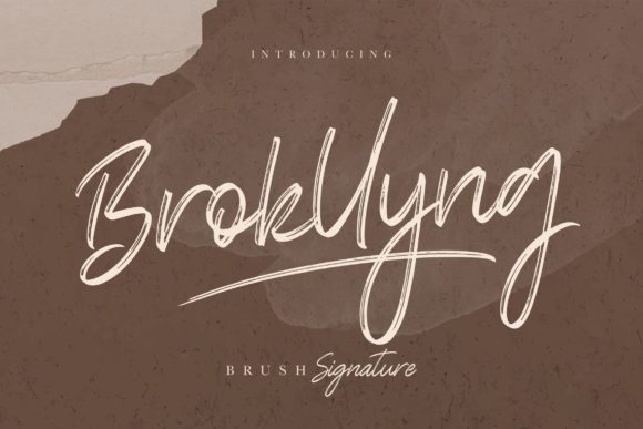 Brokllyng Font Review: A Bold Brush Script for Creative Branding