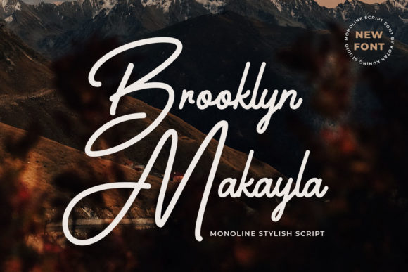 Brooklyn Makayla Font Review