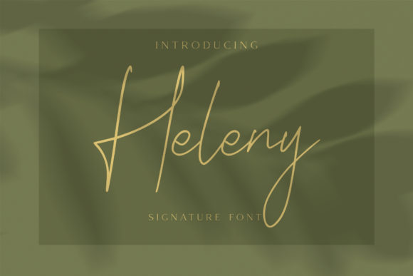 Elevate Your Brand with the Heleny Handwritten Font