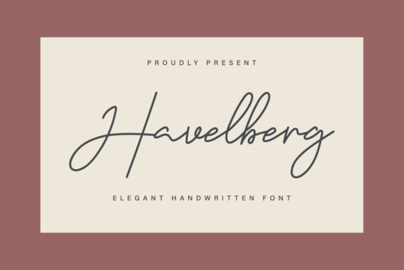 Havelberg: A Script Font with Personality and Purpose