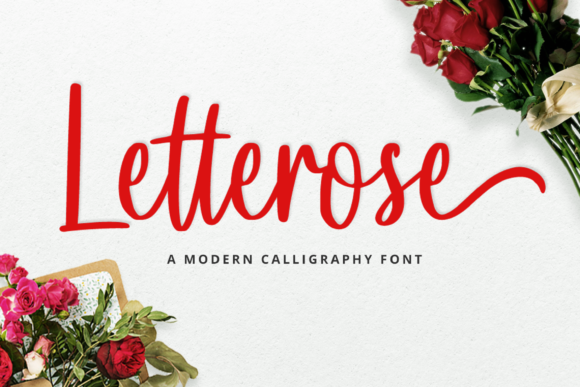 Letterose: A Handwritten Typeface That Elevates Brand Identity