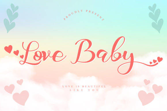 Love Baby: A Handwritten Font for Editorial Elegance