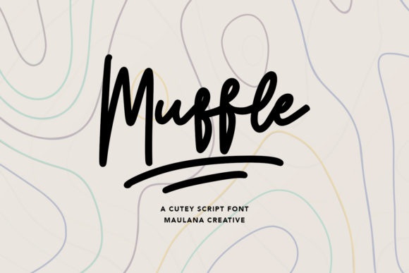 Muffle: A Script Font with Personality for Creative Projects