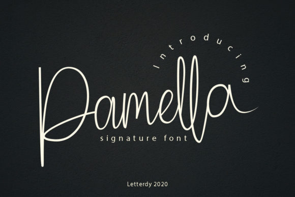 Pamella: A Script Font for Impactful Campaigns
