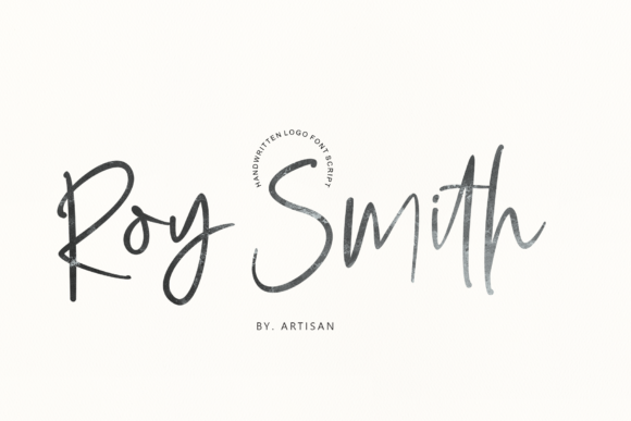 Roy Smith Font: A Handwritten Typeface for Editorial Elegance
