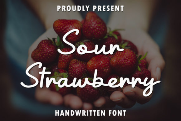 Sour Strawberry Font for Creative Marketing