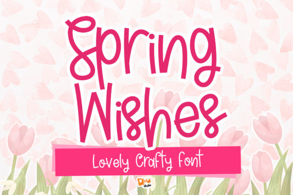 Spring Wishes Font Review