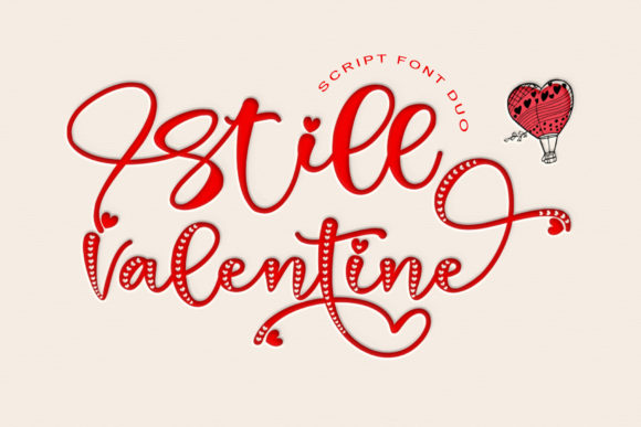 Still Valentine: A Romantic Font for Campaigns