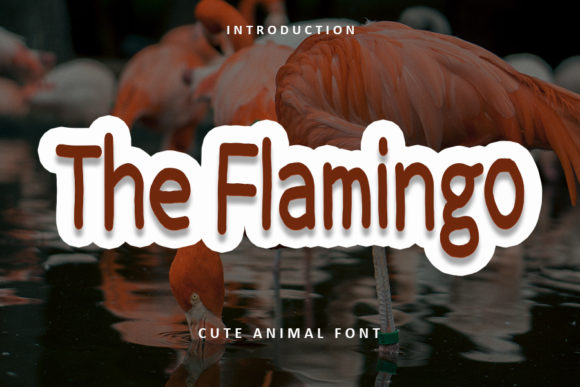 The Flamingo Font: A Delightful Handwritten Touch