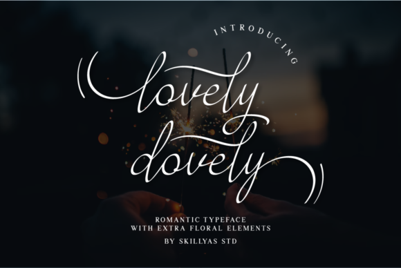 Timeless Elegance with the Lovely Dovely Font