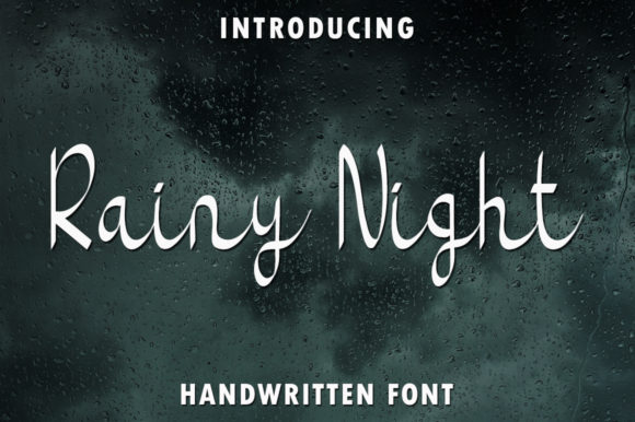 Upgrade Your Brand with the Rainy Night Font