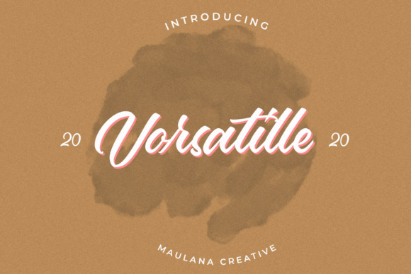 Vorsatille: A Script Font with Personality