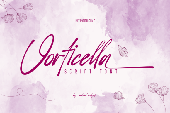 Vorticella Font Review: A Polished Script for Charming Branding