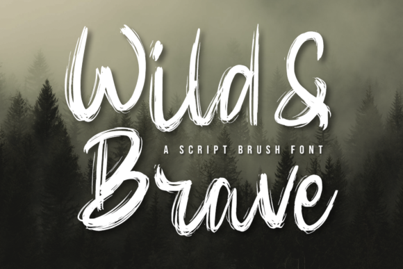 Wild Brave: A Handwritten Font That Elevates Your Brand